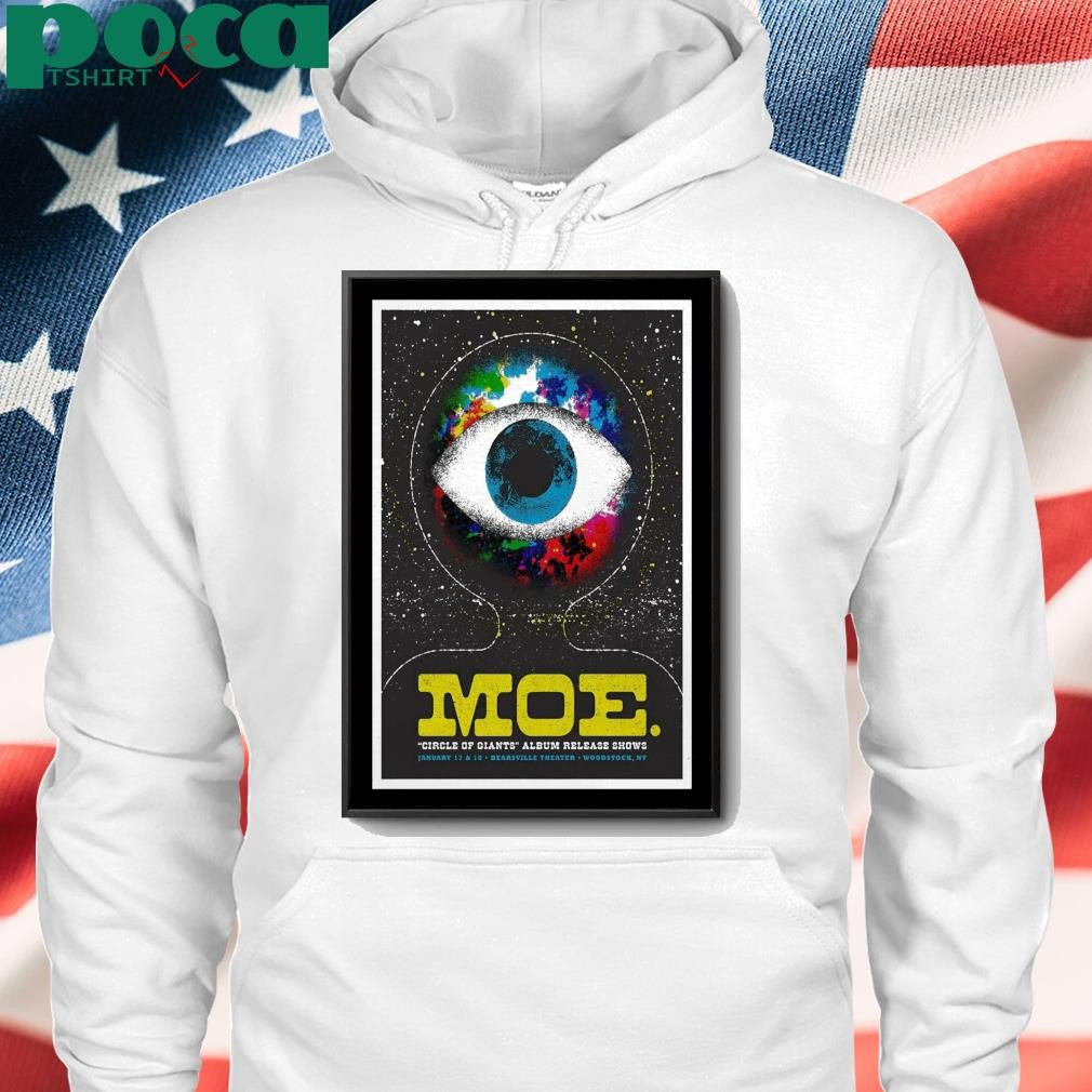 MOE. Circle of Giants Album Release Shows 2025 Poster shirt