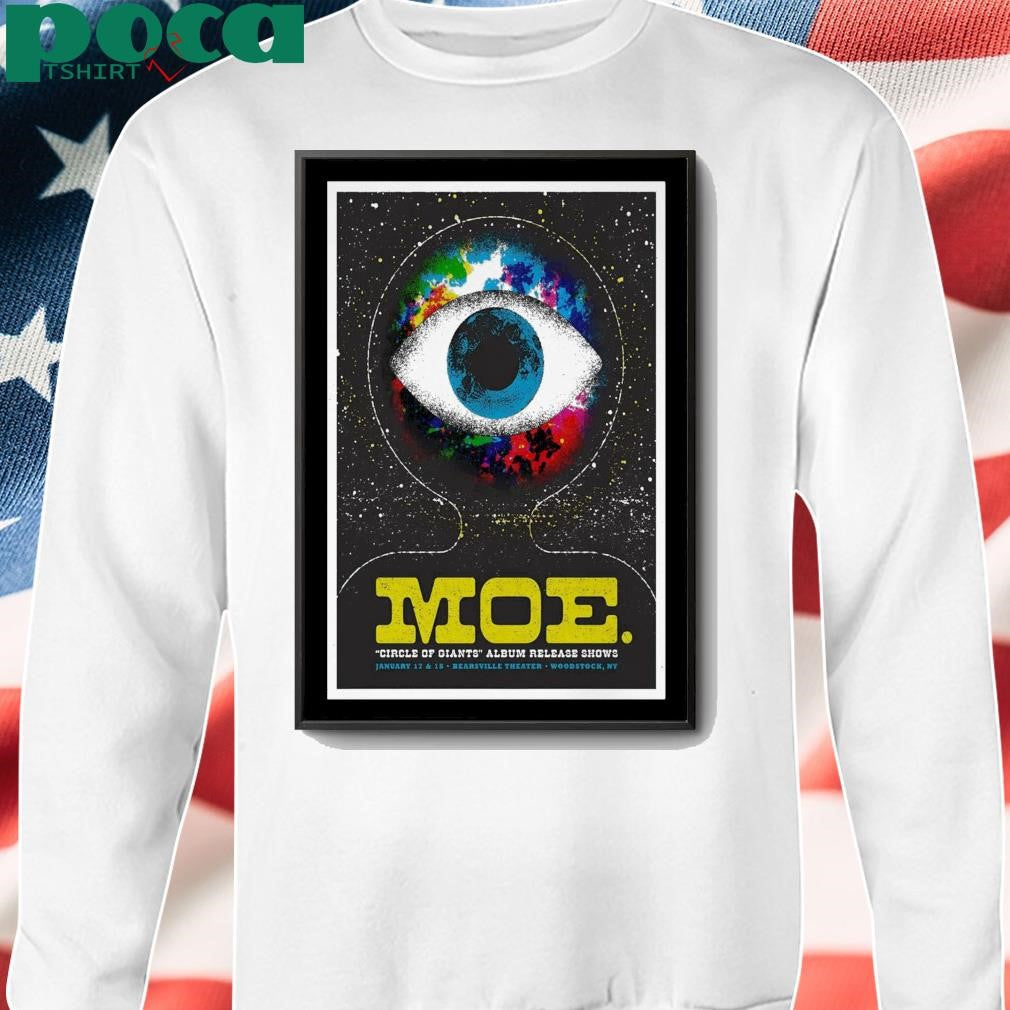 MOE. Circle of Giants Album Release Shows 2025 Poster shirt