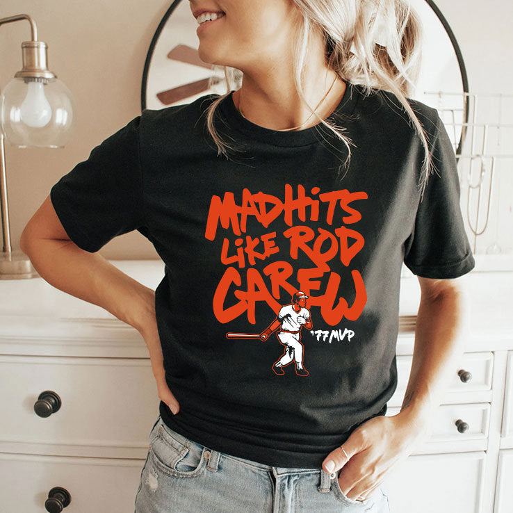 Mad Hits Like Rod Carew T Shirt