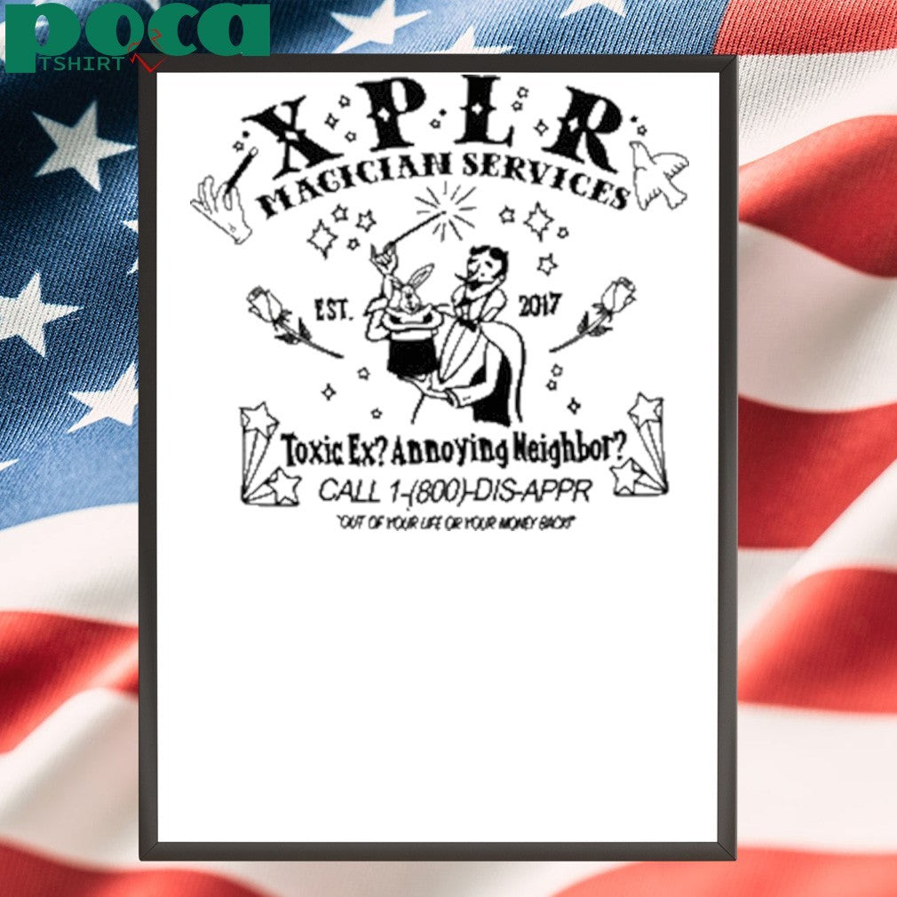 Magician Services Est 2007 Toxic Ex shirt