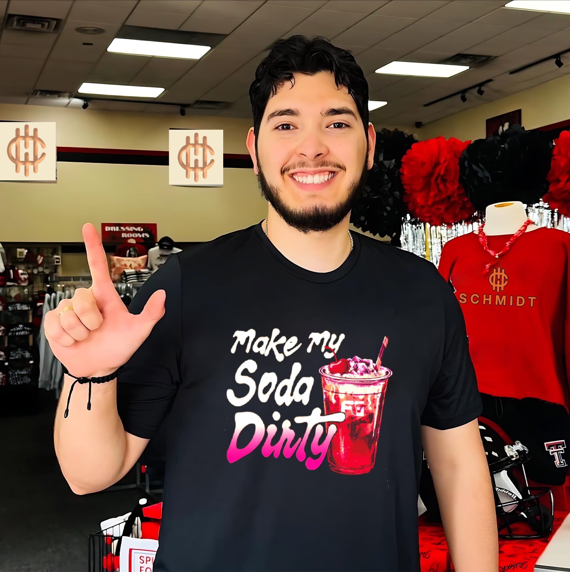 Make Mine Dirty Soda beverage shirt