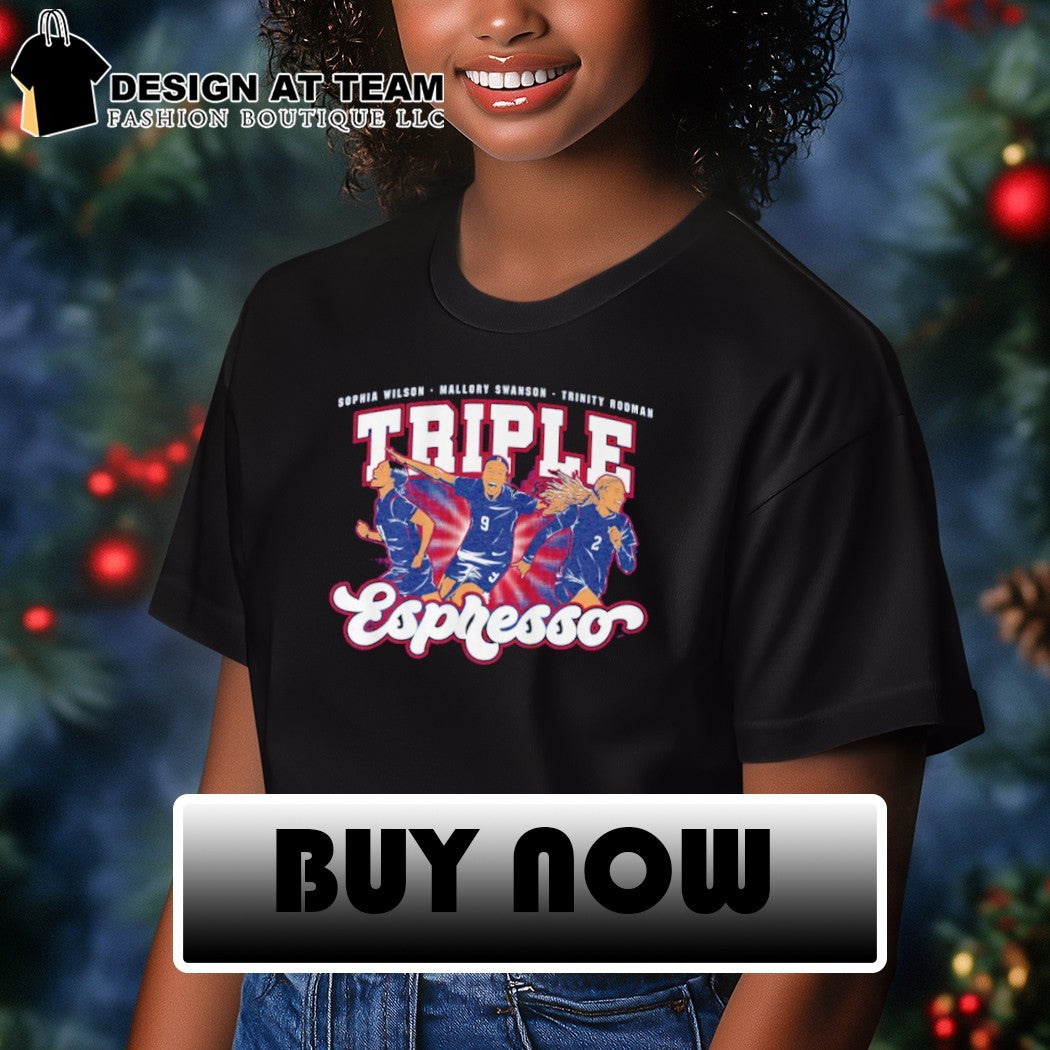 Mallory Swanson Trinity Rodman Sophia Wilson Triple Espresso 2026-27 shirt