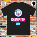 Manchester City Football Club 1894 Champions 25 26 logo shirt
