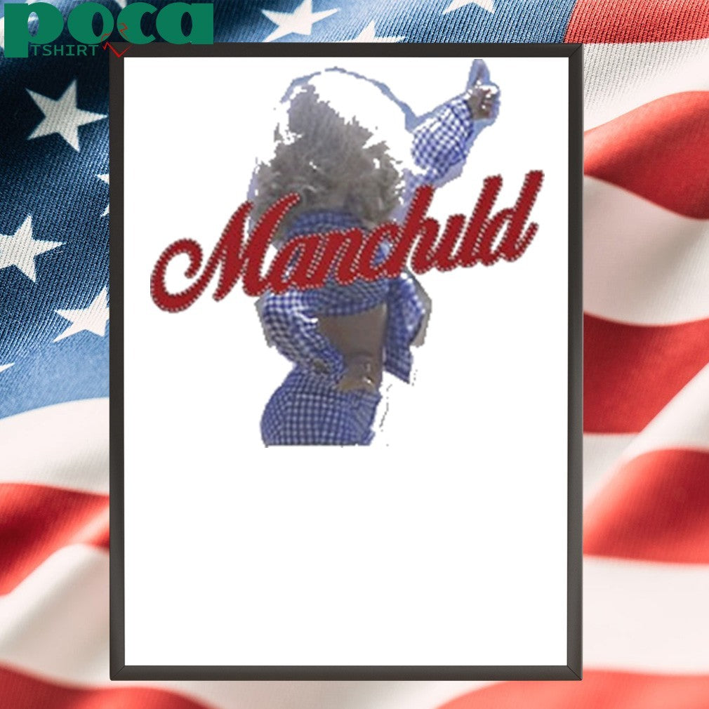Manchild Rhinestone Shirt