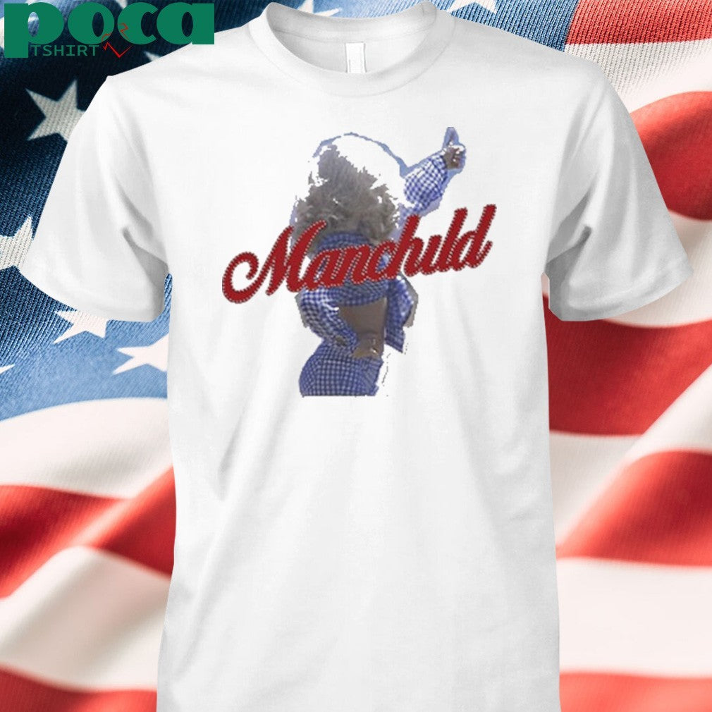 Manchild Rhinestone Shirt