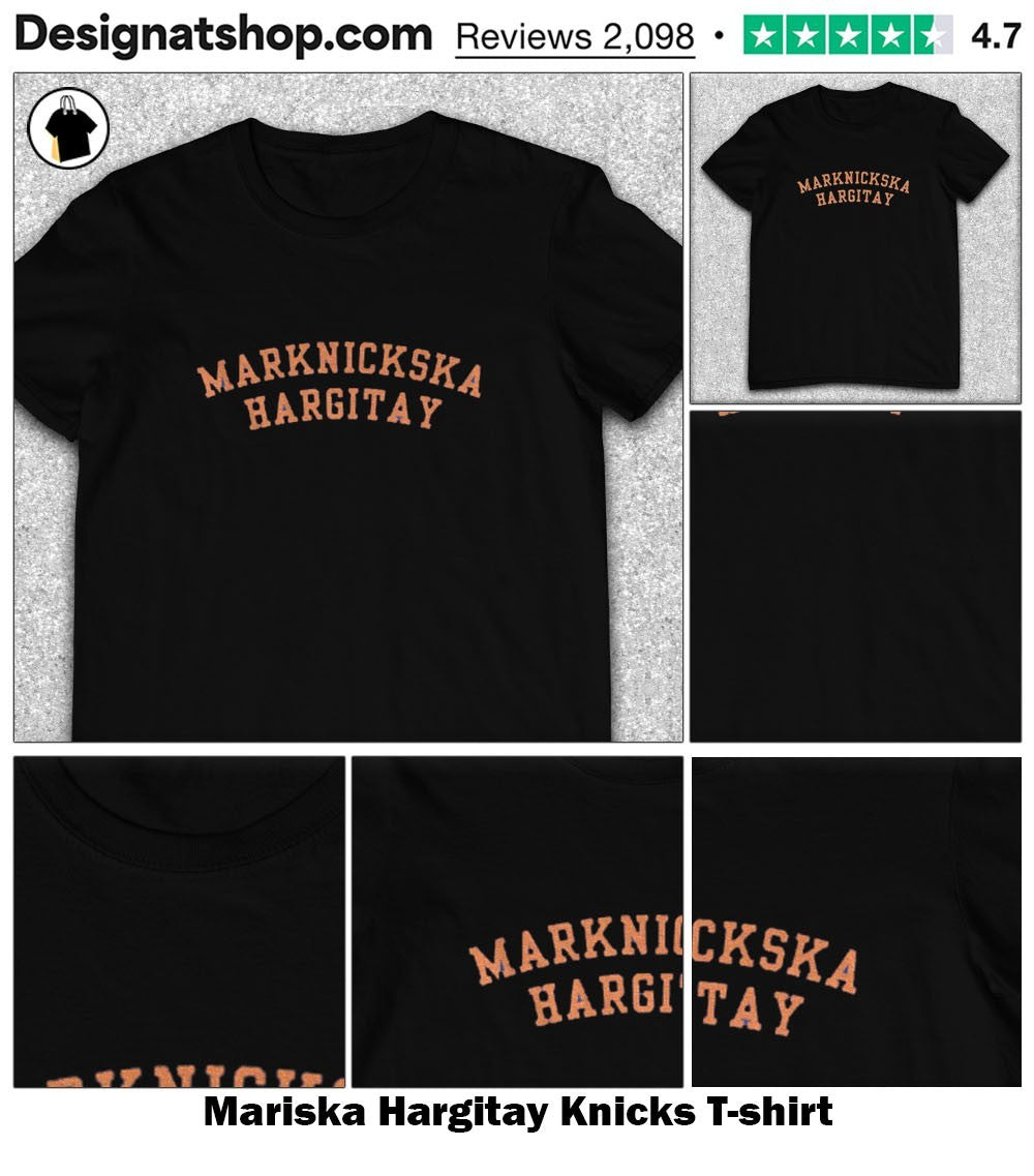 Mariska Hargitay Knicks shirt
