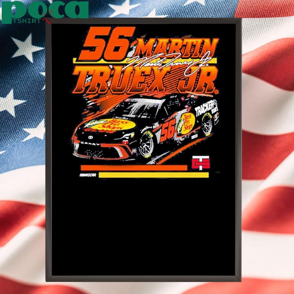 Martin Truex Jr Checkered Flag Sports Car T-shirt