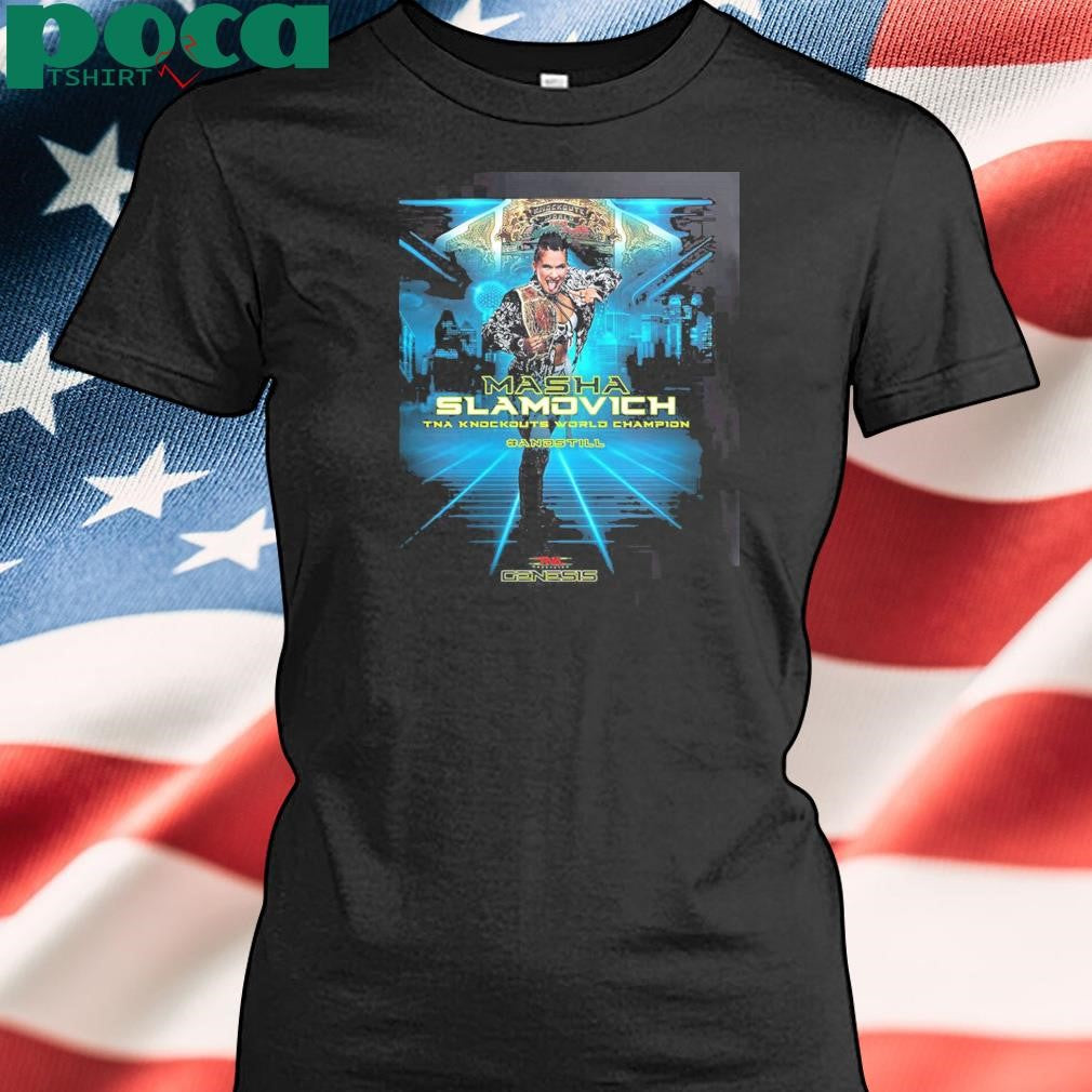 Masha Slamovich And Still Knockouts World Champion TNA Genesis Unisex T-Shirt