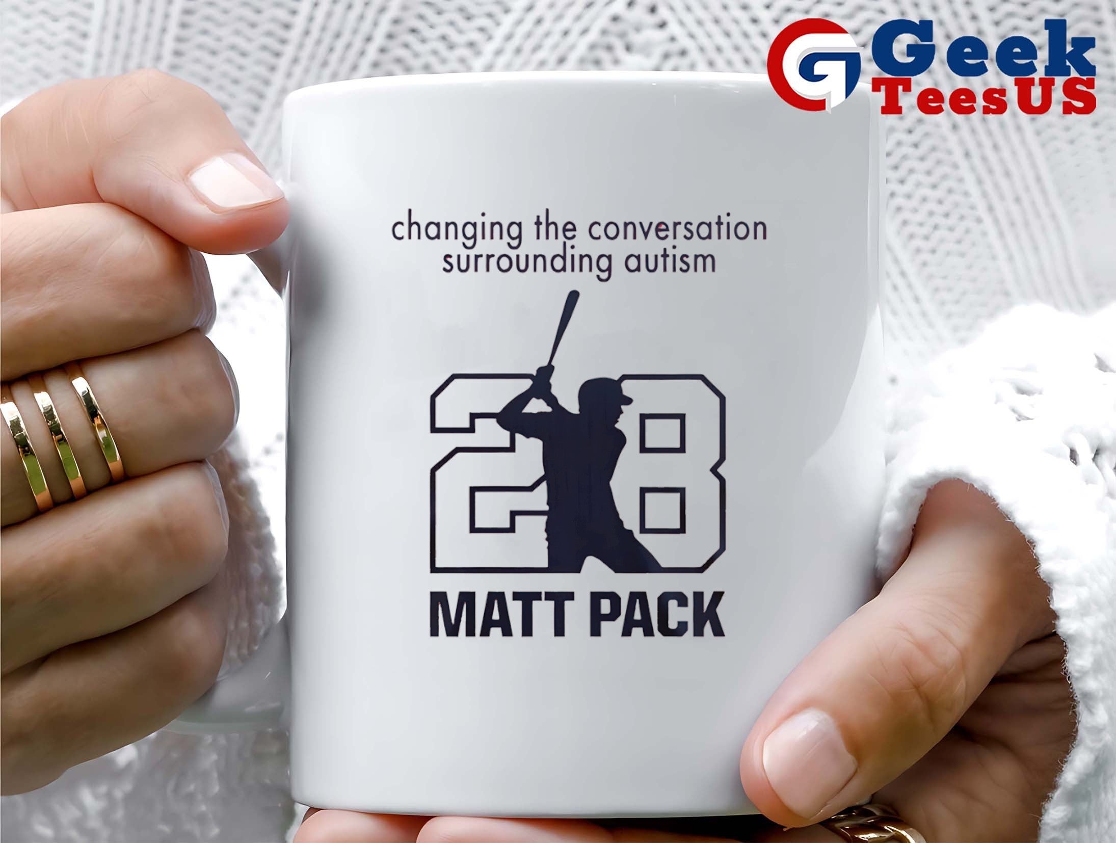 Matt Pack Braves Autism Awareness Day 2025 shirt