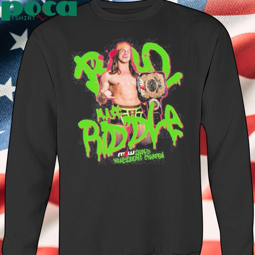 Matt Riddle World Heavyweight Champion New T-Shirt