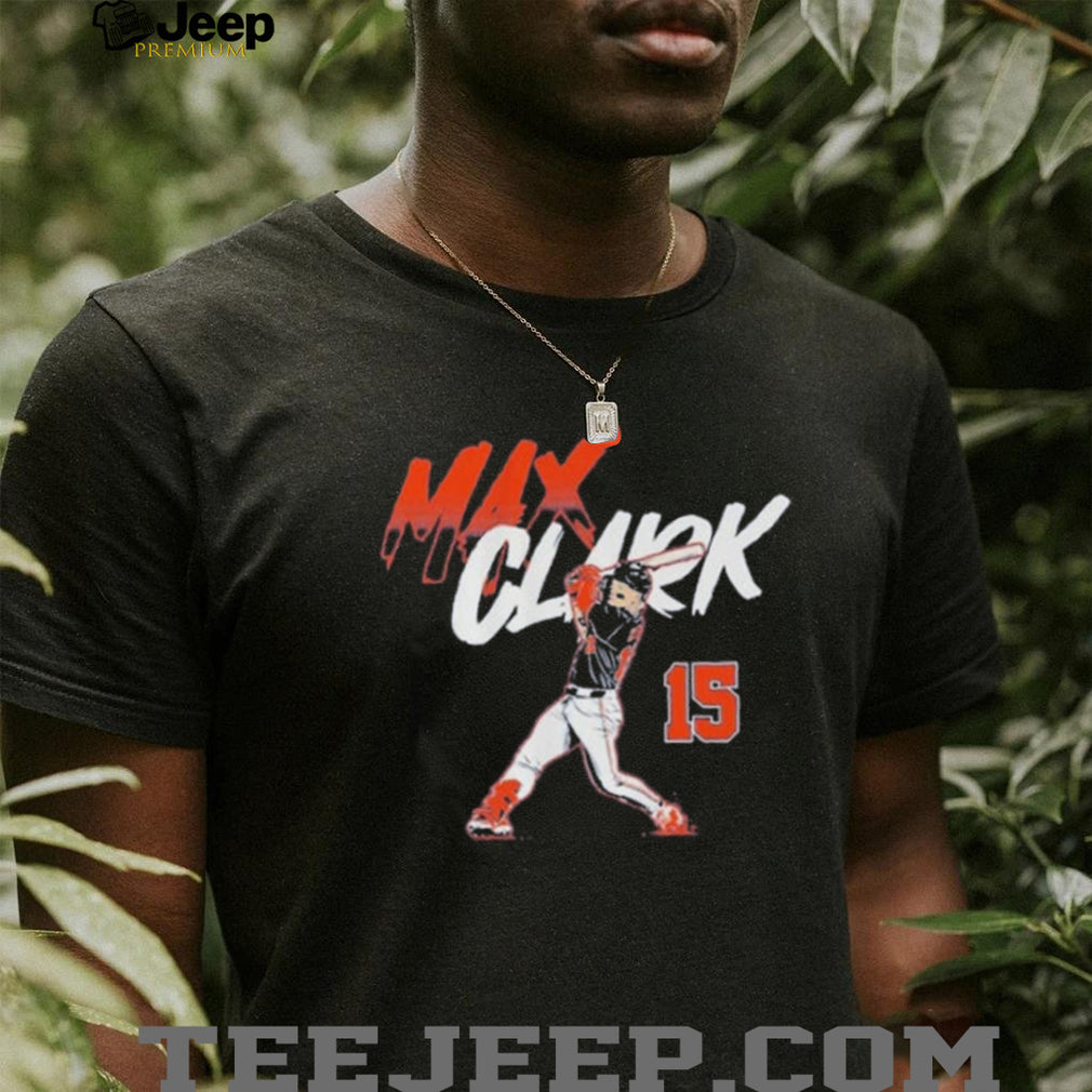 Max Clark Detroit Tigers Slugger Swing Number shirt