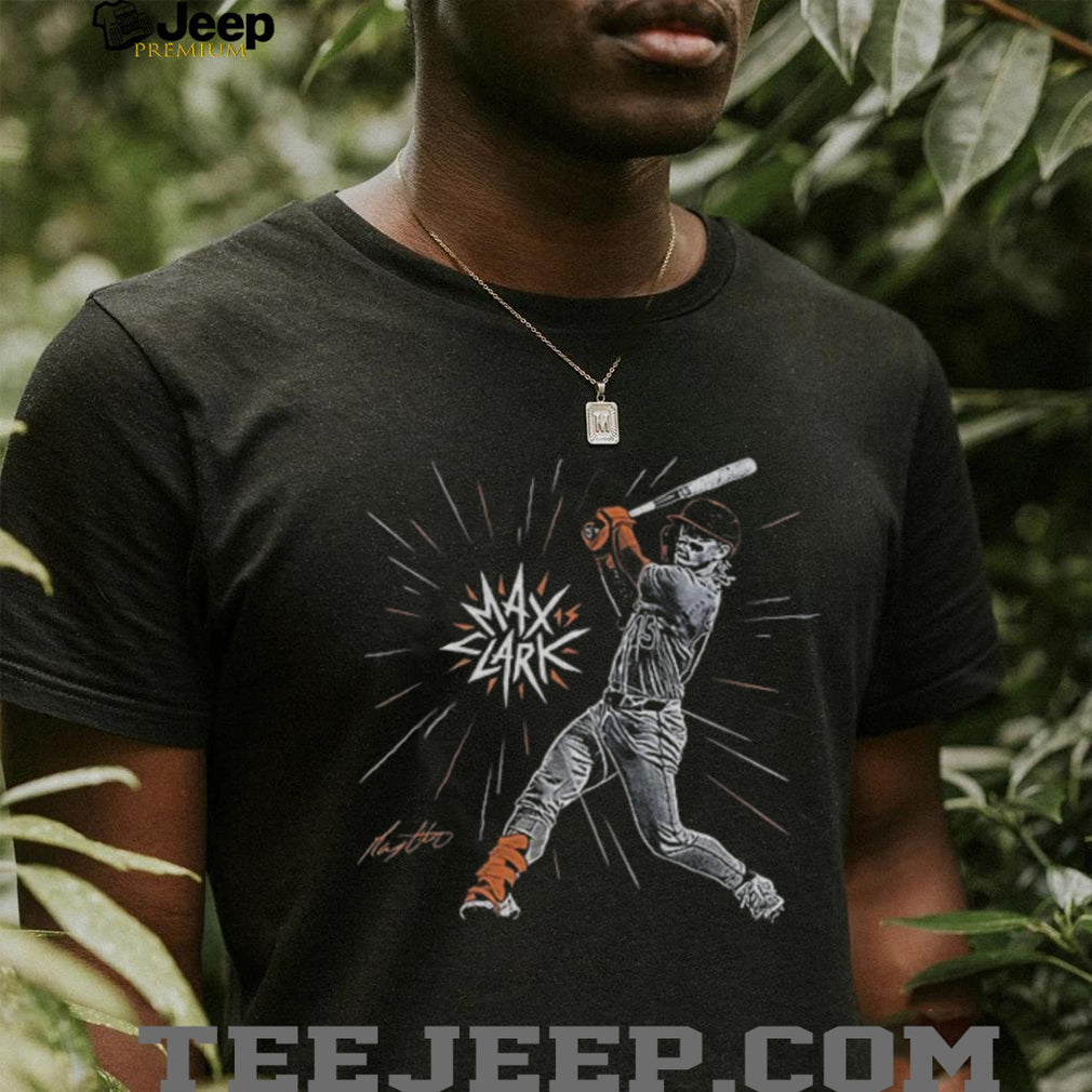 Max Clark Spark Detroit baseball signature shirt