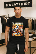 Maximus Gladiator Russell Crowe Joaquin Phoenix Colosseum Tiger Ancient Rome shirt
