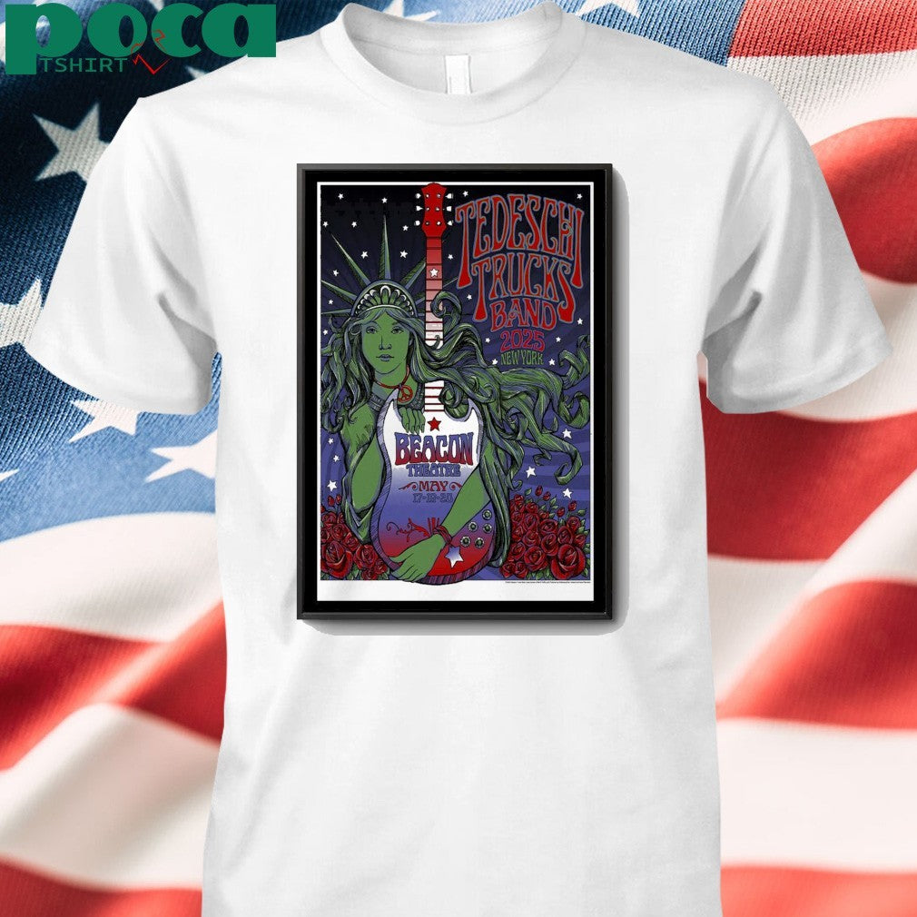 May 17, 2025 Tedeschi Trucks Band New York, NY Poster shirt