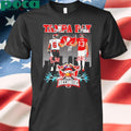 Mayfield and Evans city skyline Tampa Bay Buccaneers signatures shirt