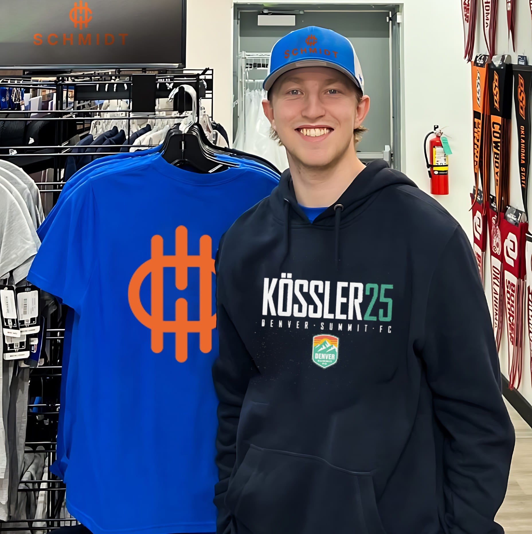 Melissa Kossler 25 Denver Summit FC Soccer Player shirt