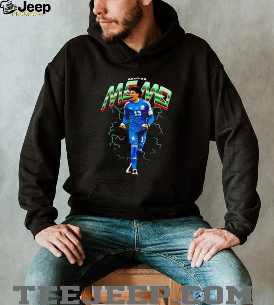 Memo Guillermo Ochoa Mexico National Team 13 Gracias shirt