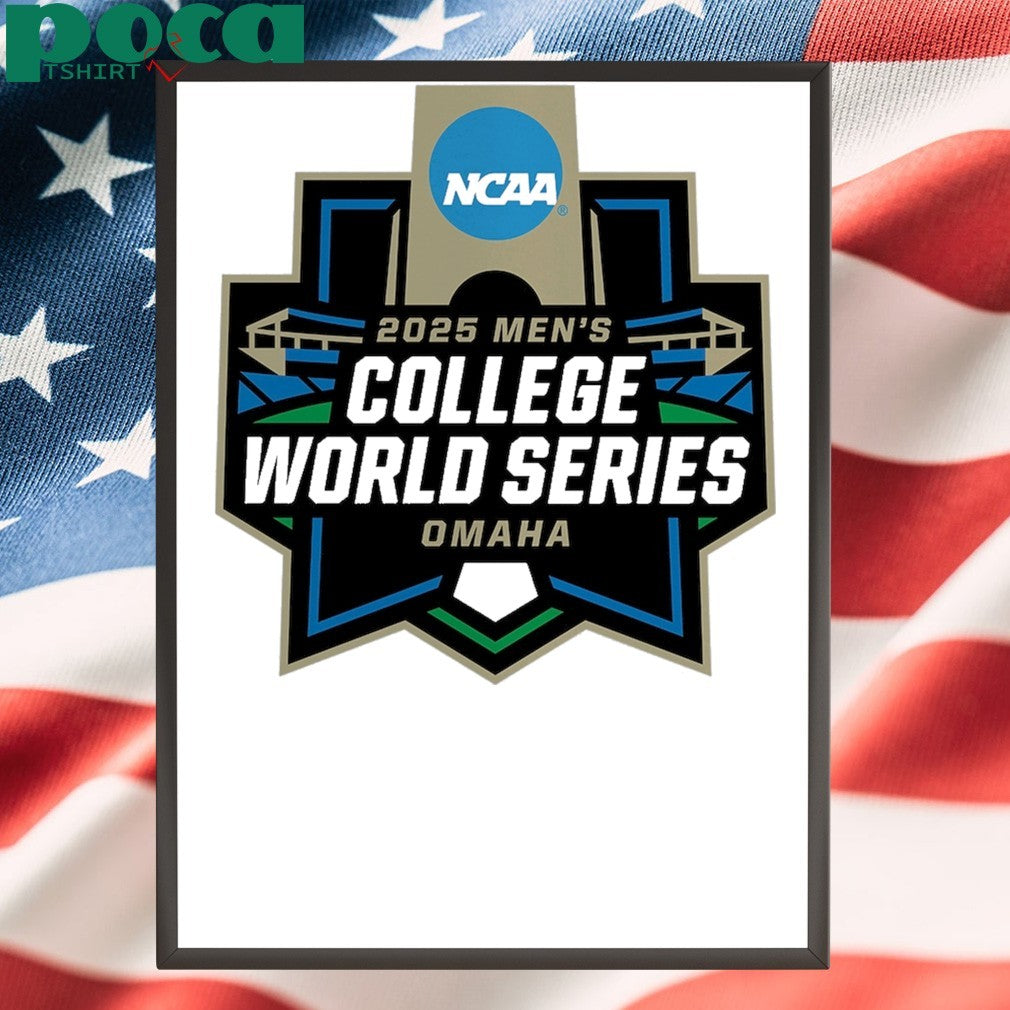Men’s White 2025 NCAA Baseball Selection Show Omaha T-Shirt
