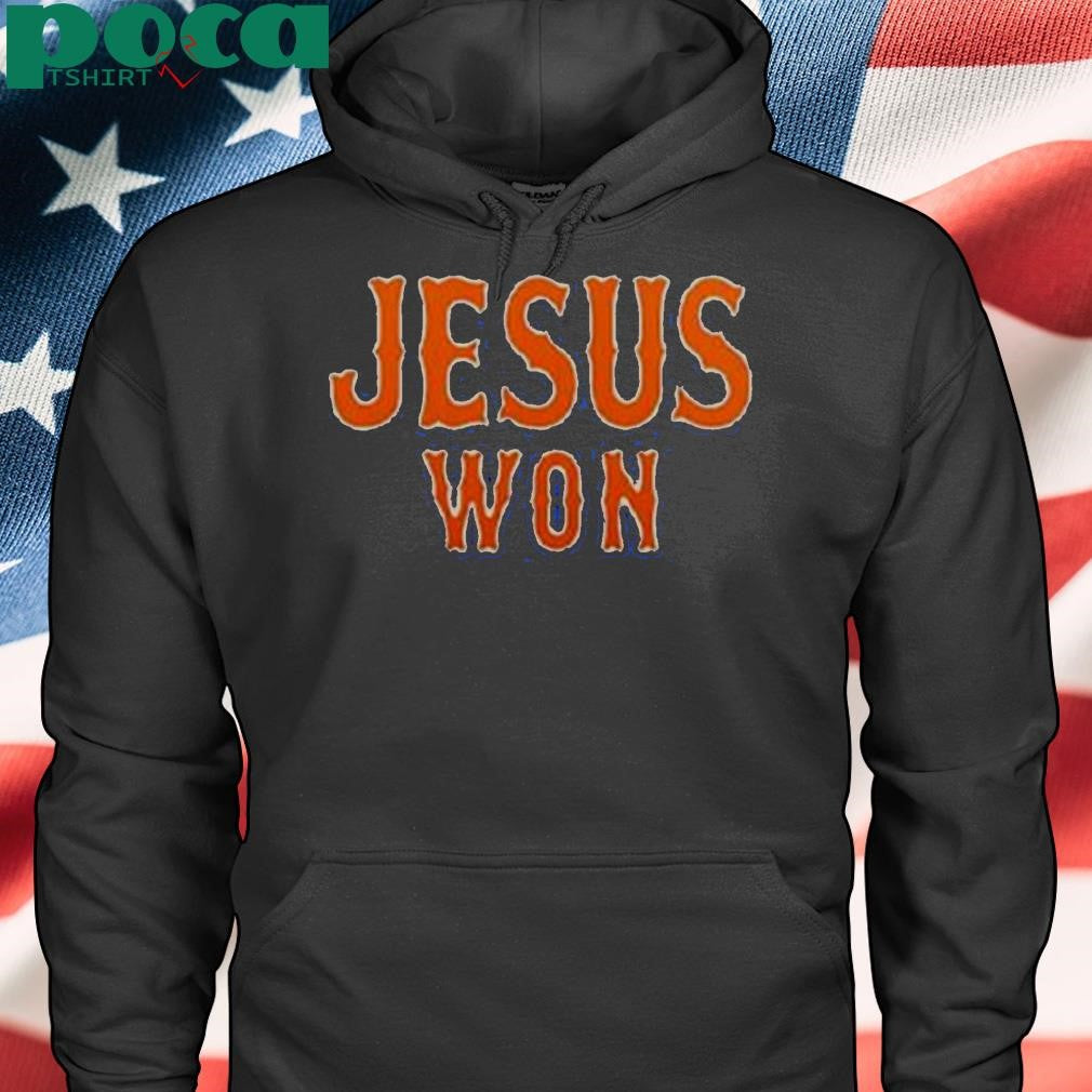 Met Brandon Sproat Jesus Won Shirt