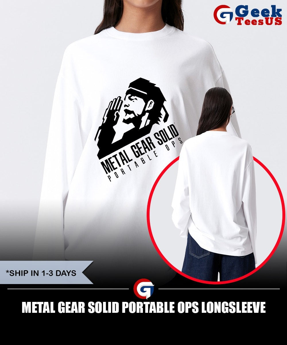Metal Gear Solid Portable Ops shirt