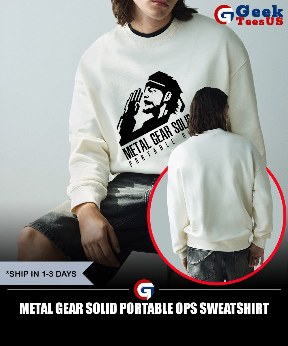 Metal Gear Solid Portable Ops shirt