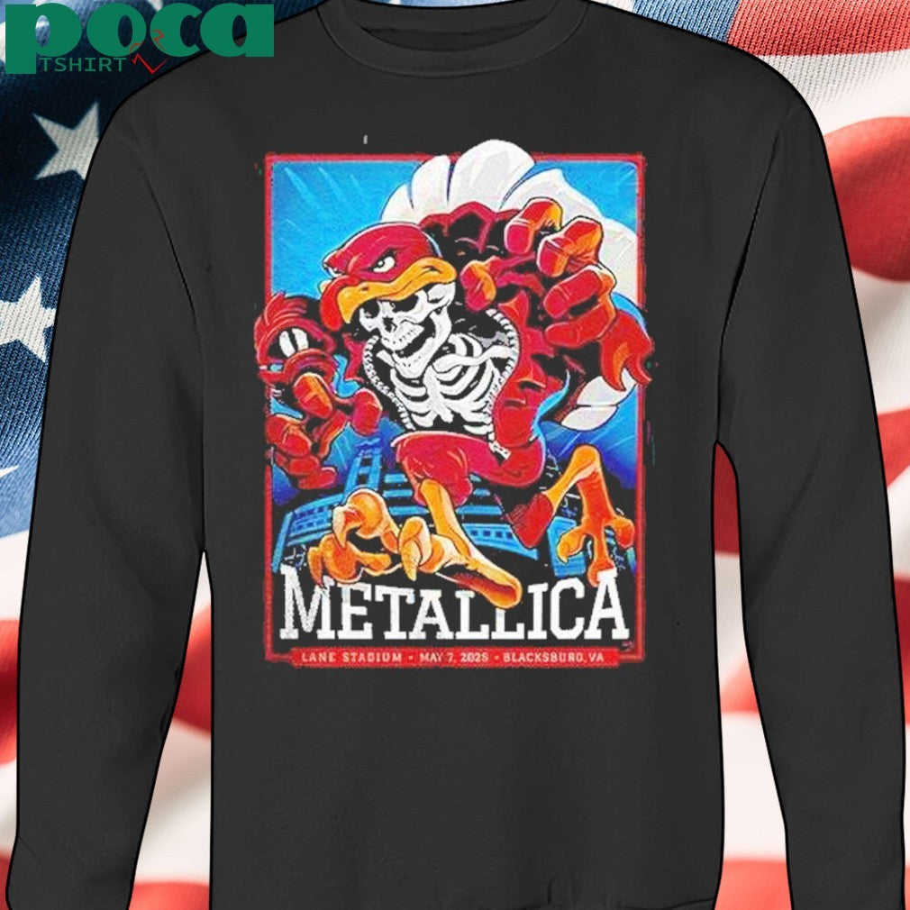 Metallica Lane Stadium May 7 2025 Shirt