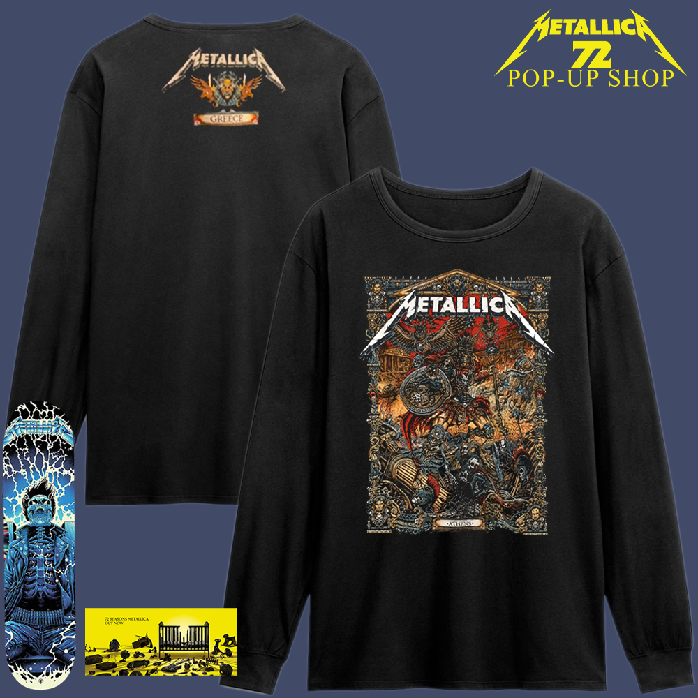 Metallica M72 Athens Pop-Up Shop Event T-Shirt