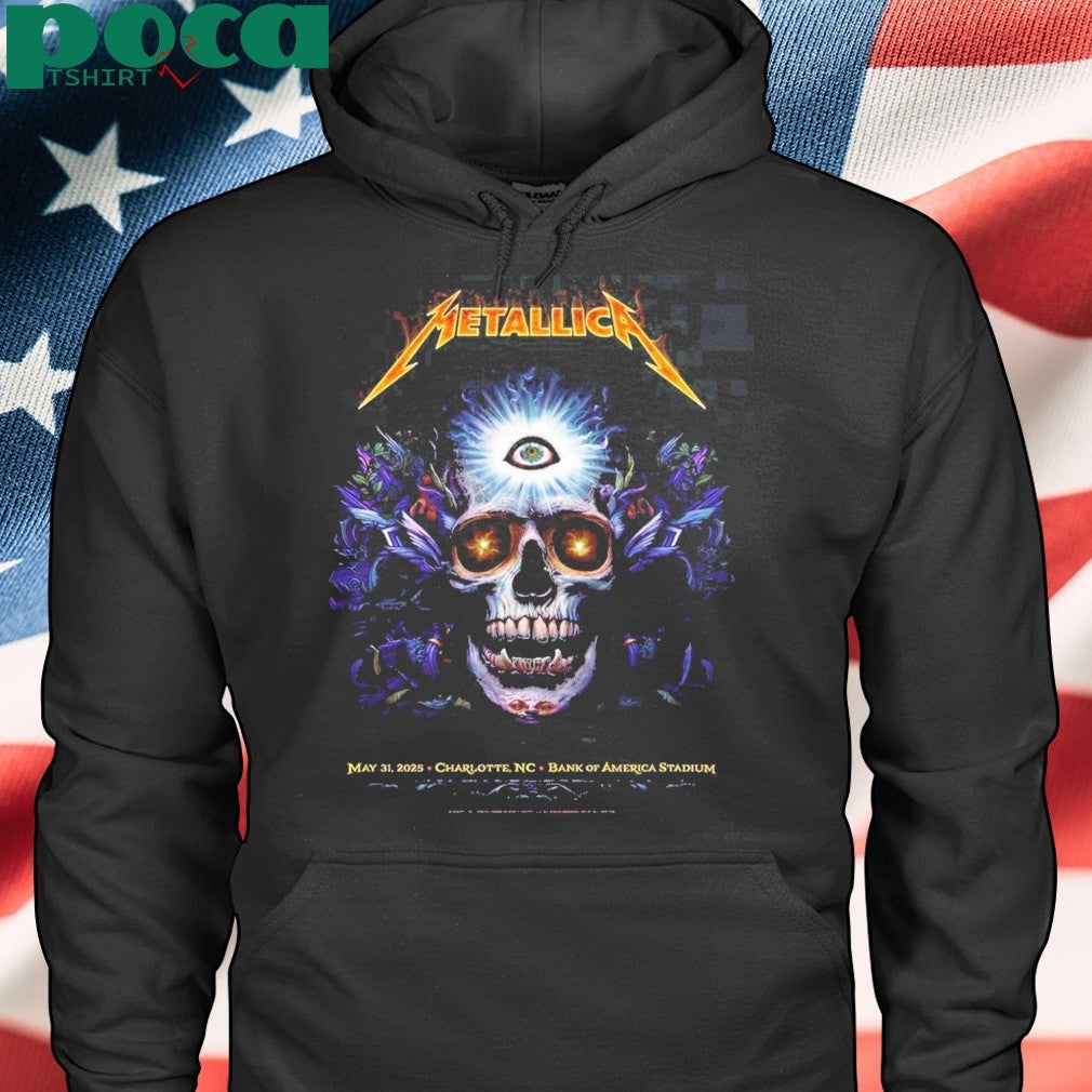 Metallica M72 Charlotte At Bank Of America Stadium In North Carolina United States On May 31 2025 potter shirt