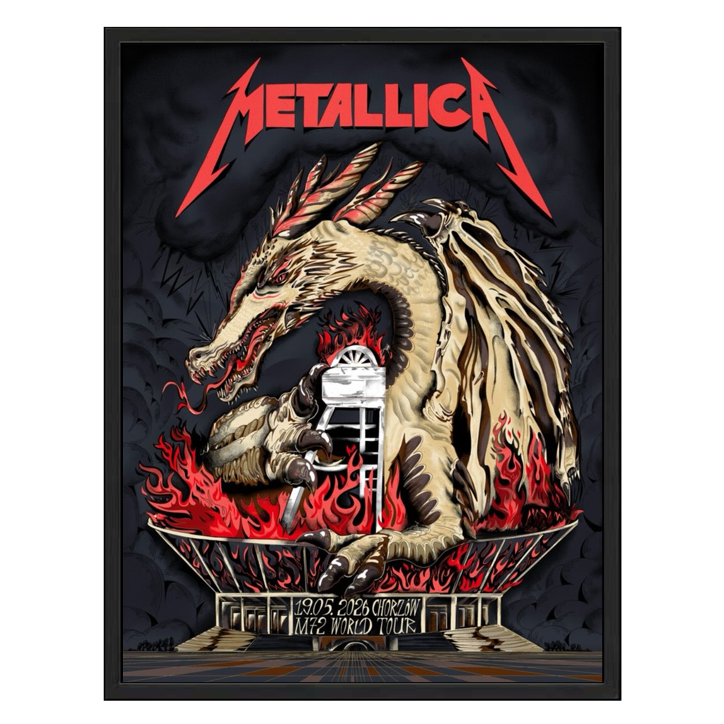 Metallica M72 Chorzów Smok Wawelski (Wawel Dragon) Poster