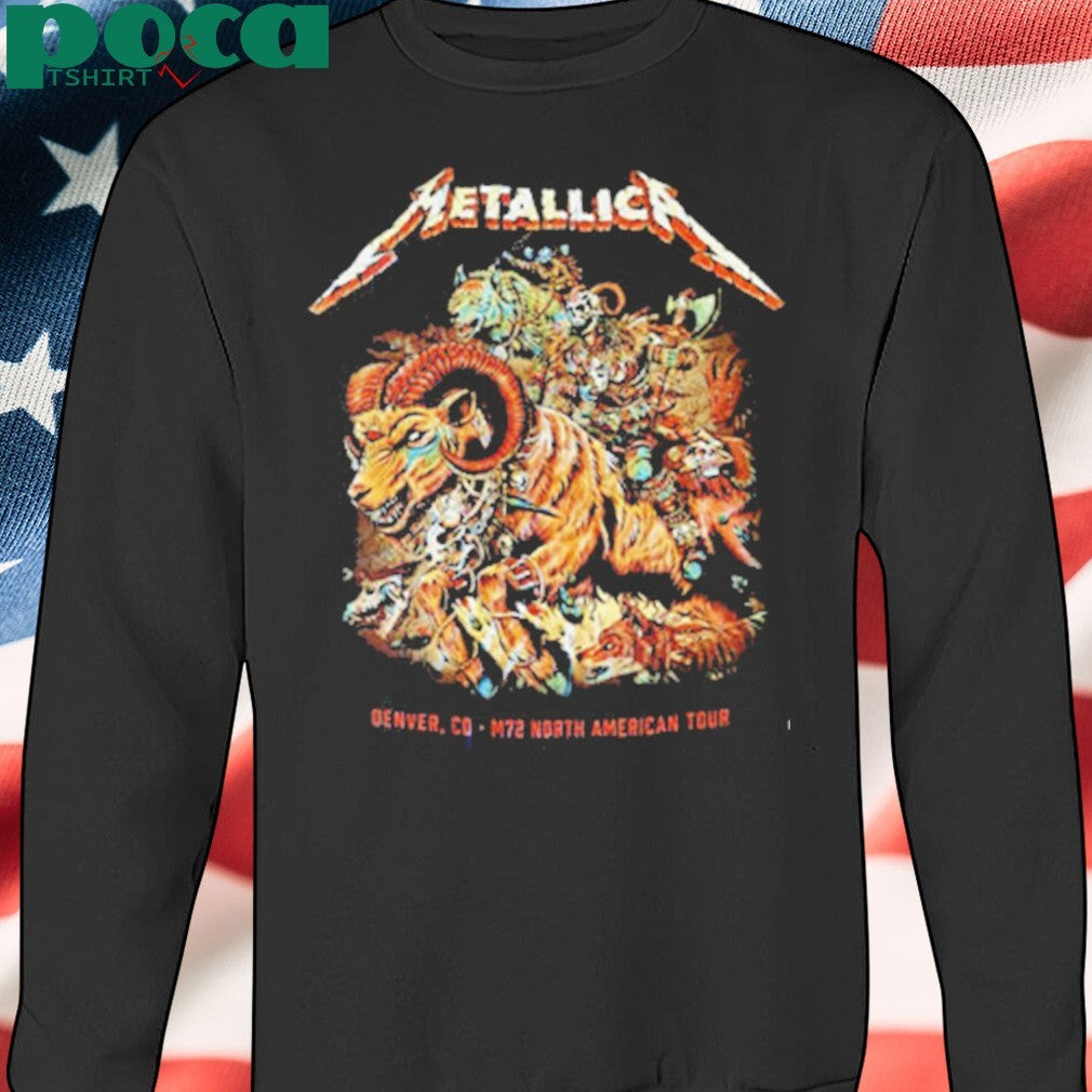 Metallica M72 Denver 2025 Night 2 At Empower Field At Mile High On June 29 2025 Unisex T-Shirt