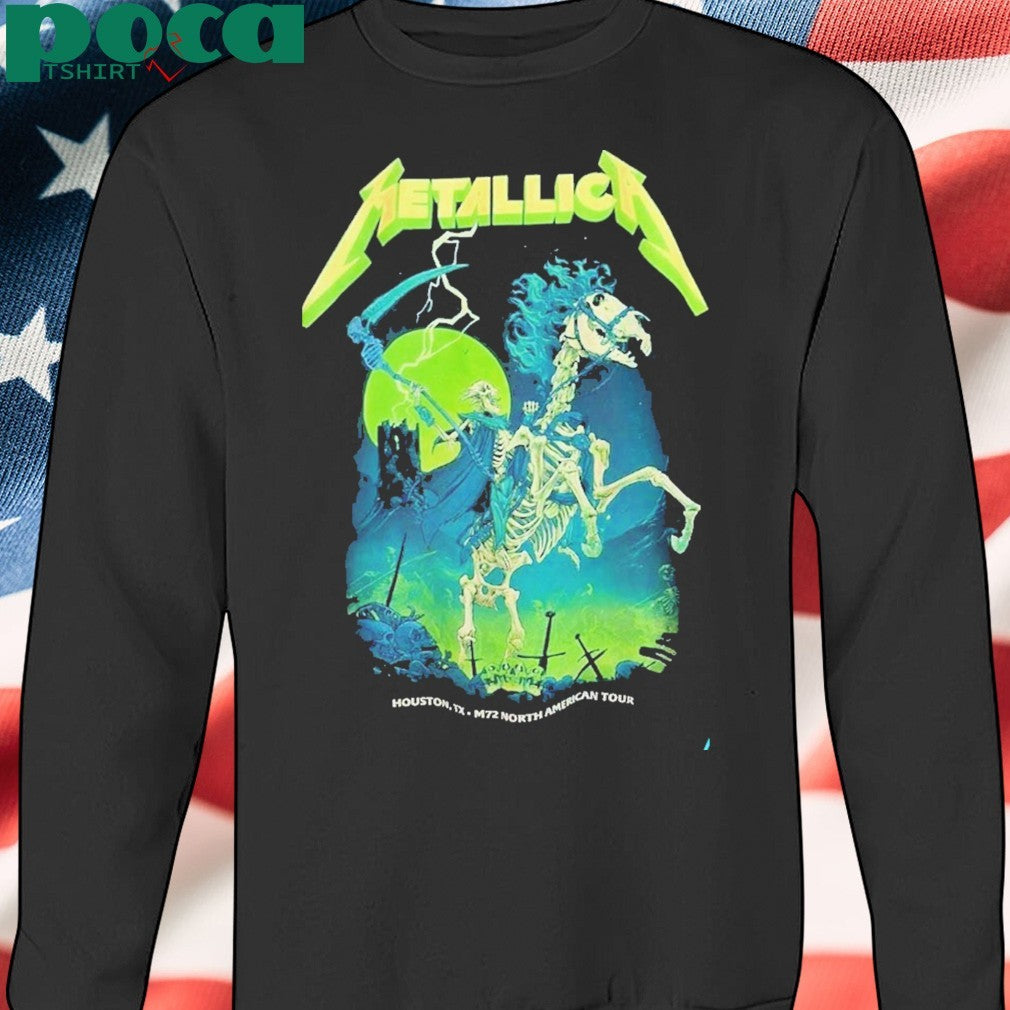 Metallica M72 Houston Exclusive Tee In Houston Texas At NRG Stadium On June 14 2025 shirt