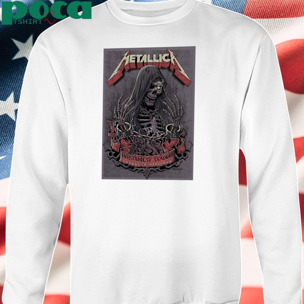 Metallica M72 Landover At Northwest Stadium Washington DC United States On May 28 2025 potter shirt