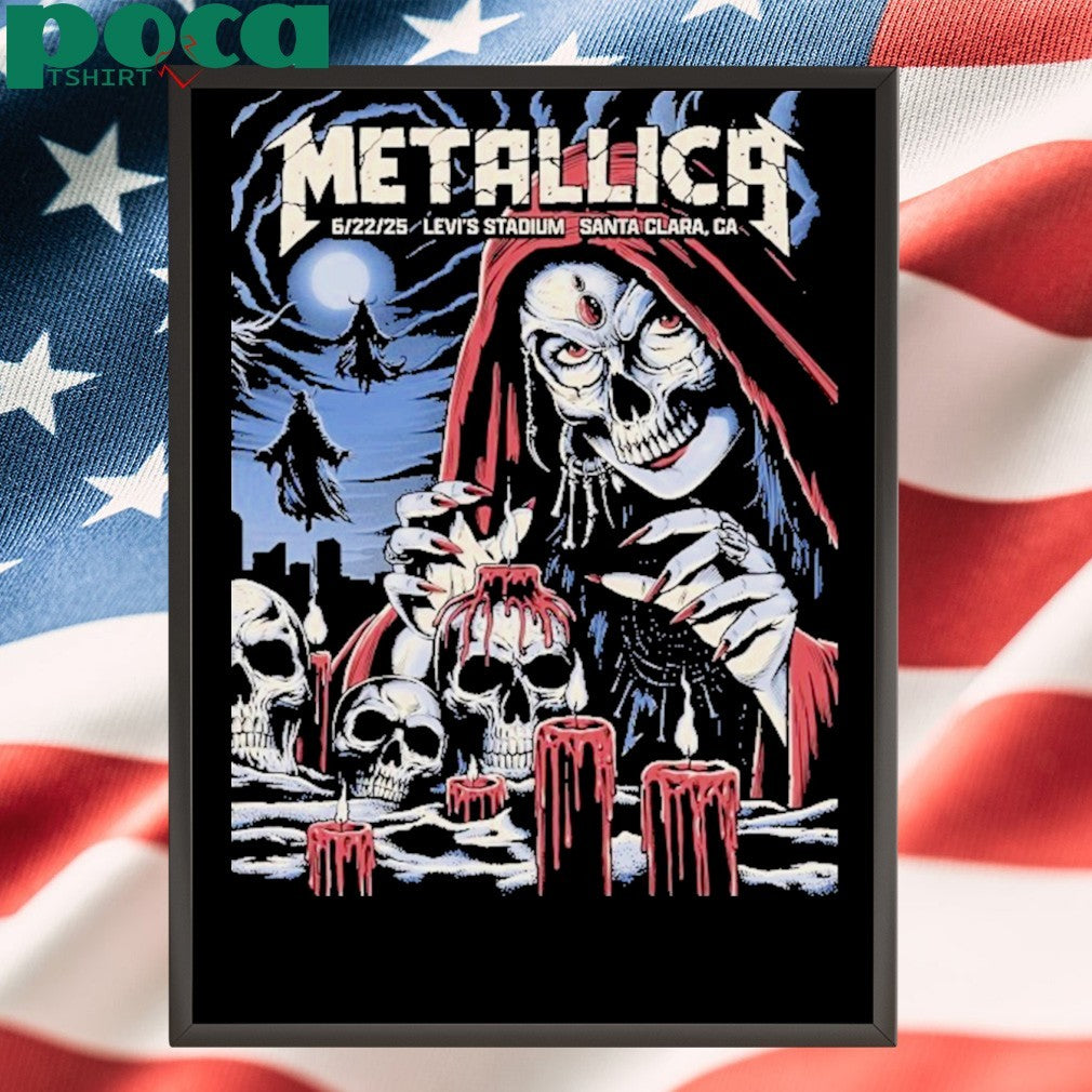 Metallica M72 Santa Clara Night 2 At Levi’s Stadium In California US On June 22 2025 T-Shirt