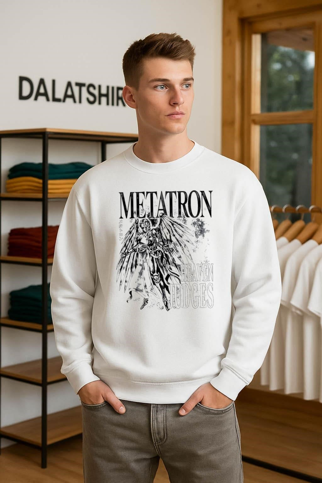 Metatron Heaven Judges Shin Megami Tensei Angel Graphic shirt