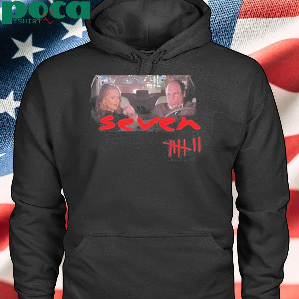 Methsyndicate Seven X Seinfeld Movie Spoof T-Shirt