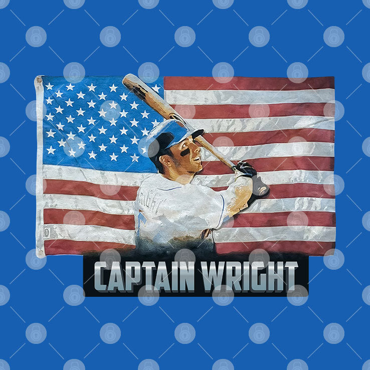 Mets David Wright Captain Wright Shirt