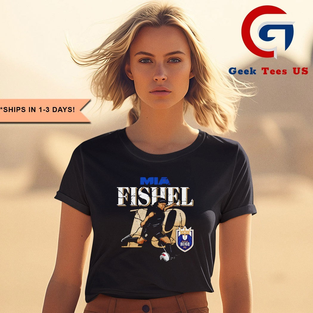 Mia Fishel 19 Seattle Reign FC graphic shirt