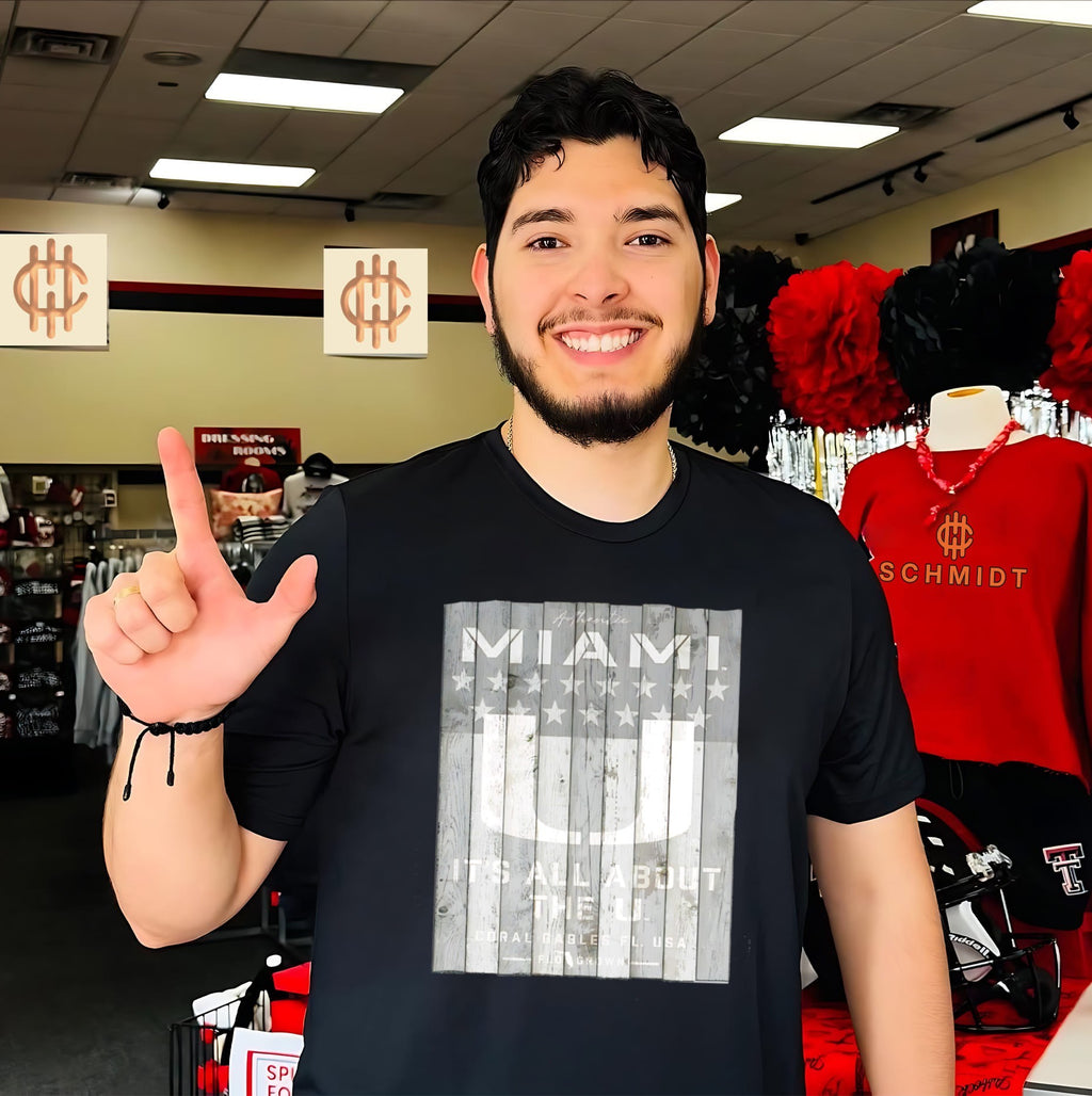 Miami it’s all about the U vintage shirt