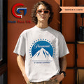 Michael Chandler wearing Paramount see you at the top shirt