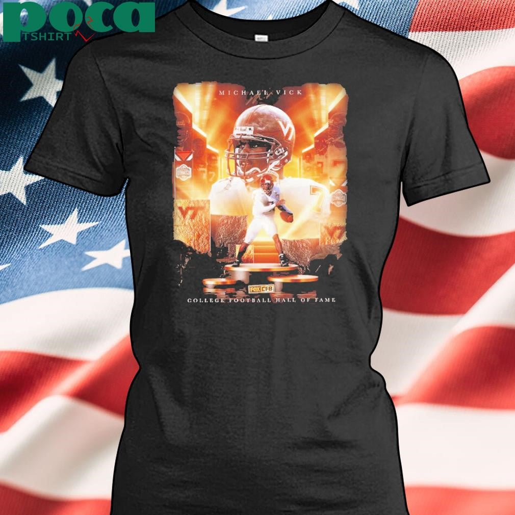 Michael Vick Has Been Inducted Into The 2025 College Football Hall Of Fame Unisex T-Shirt