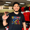 Michigan Accept Understand Love Autism Awareness Mascot Team shirt