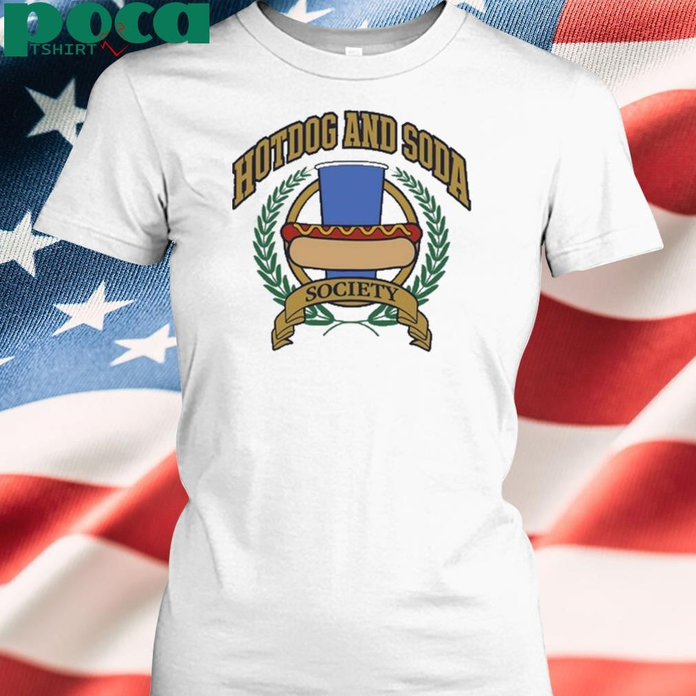Middle Class Fancy Hotdog And Soda Society Shirt