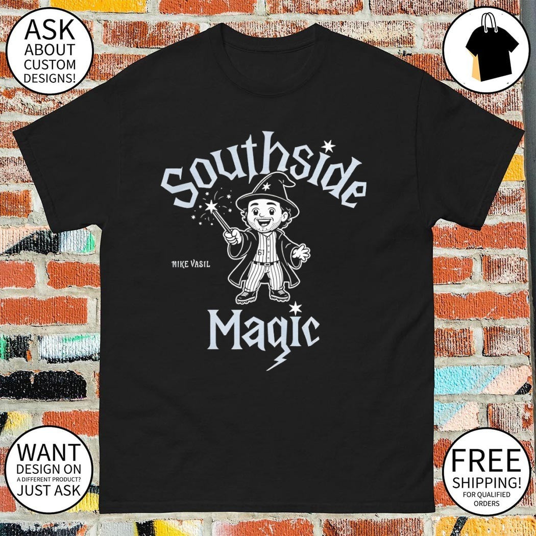 Mike Vasil Chicago White Sox Baseball Southside Magic MLB 2026 shirt