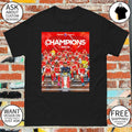Mikel Arteta Arsenal FC members Premier League Champions 2025 2026 shirt