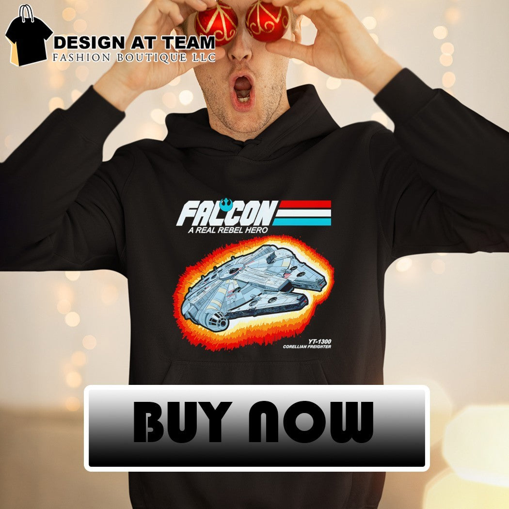 Millennium Falcon A Real Rebel Hero shirt