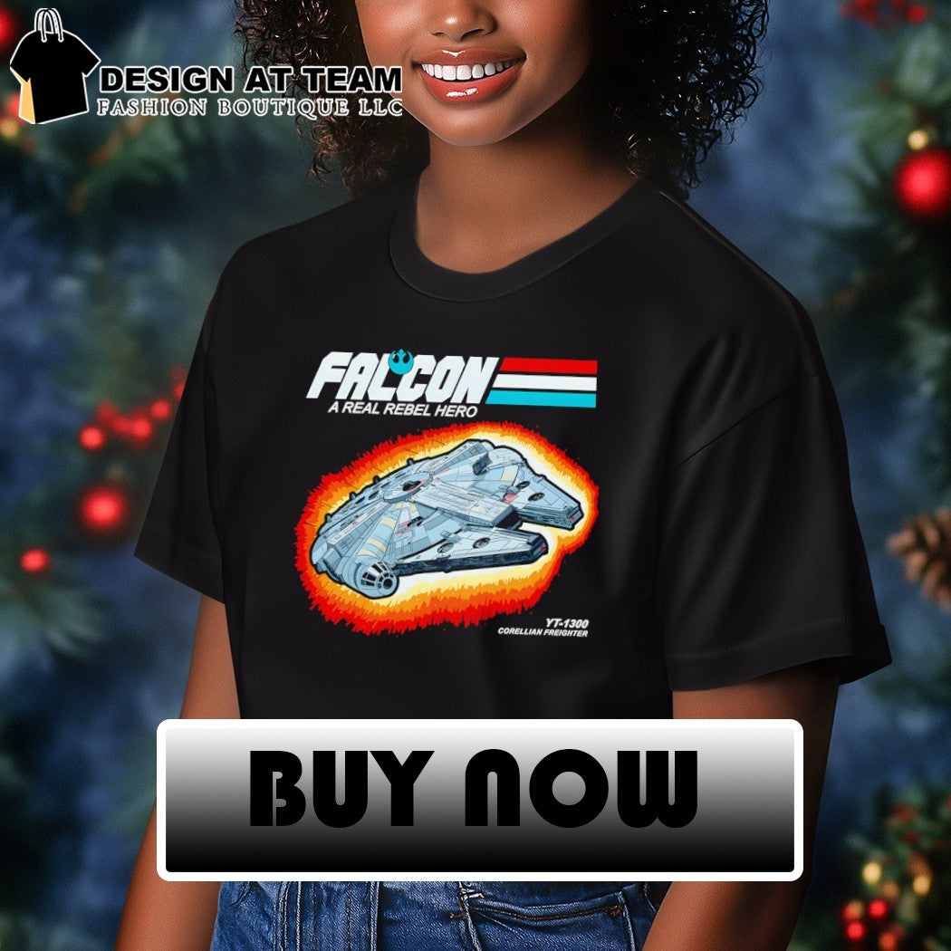 Millennium Falcon A Real Rebel Hero shirt