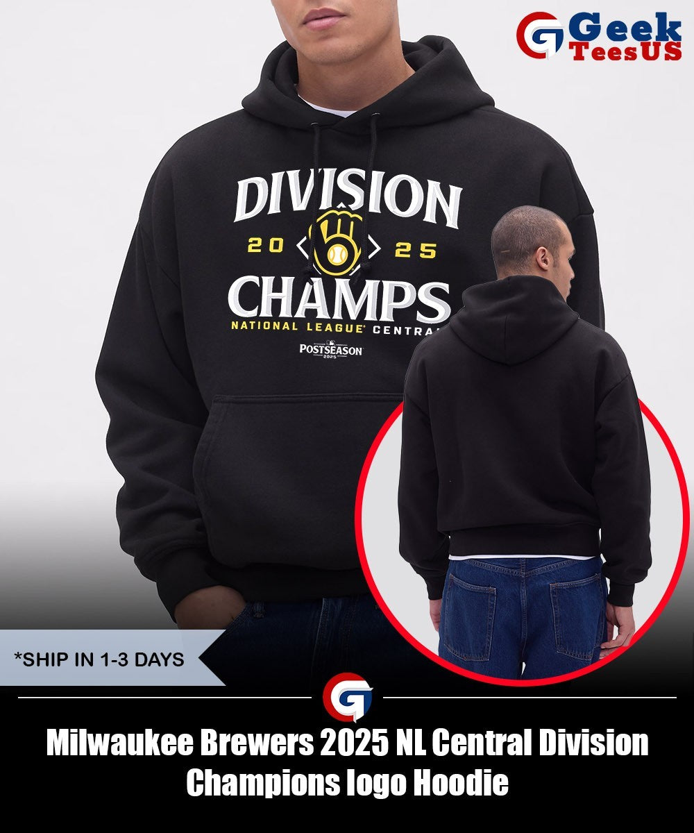 Milwaukee Brewers 2025 NL Central Division Champions logo shirt
