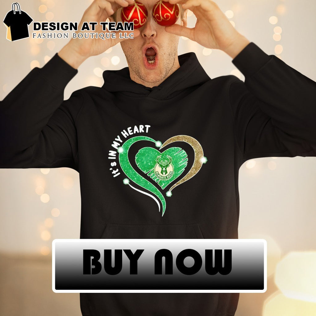 Milwaukee Bucks it’s in my Heart Basketball NBA 2026 shirt