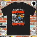 Minion today I’m doing nothing because I started doing it yesterday and I wasn’t done and I’m no shirt