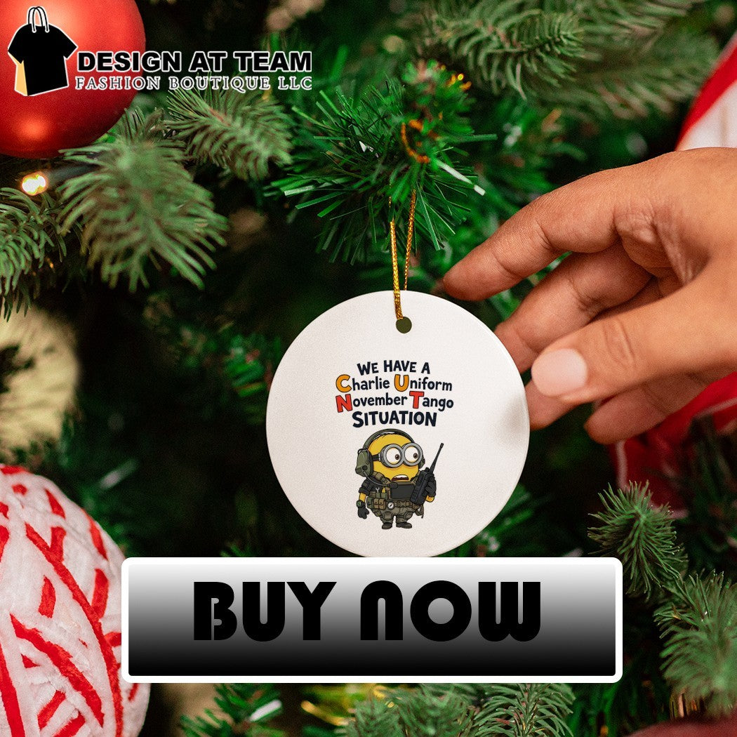 Minion we have a charlie uniform november tango situation shirt